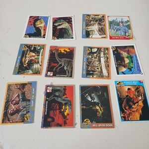 Jurassic Park Trading Cards Set